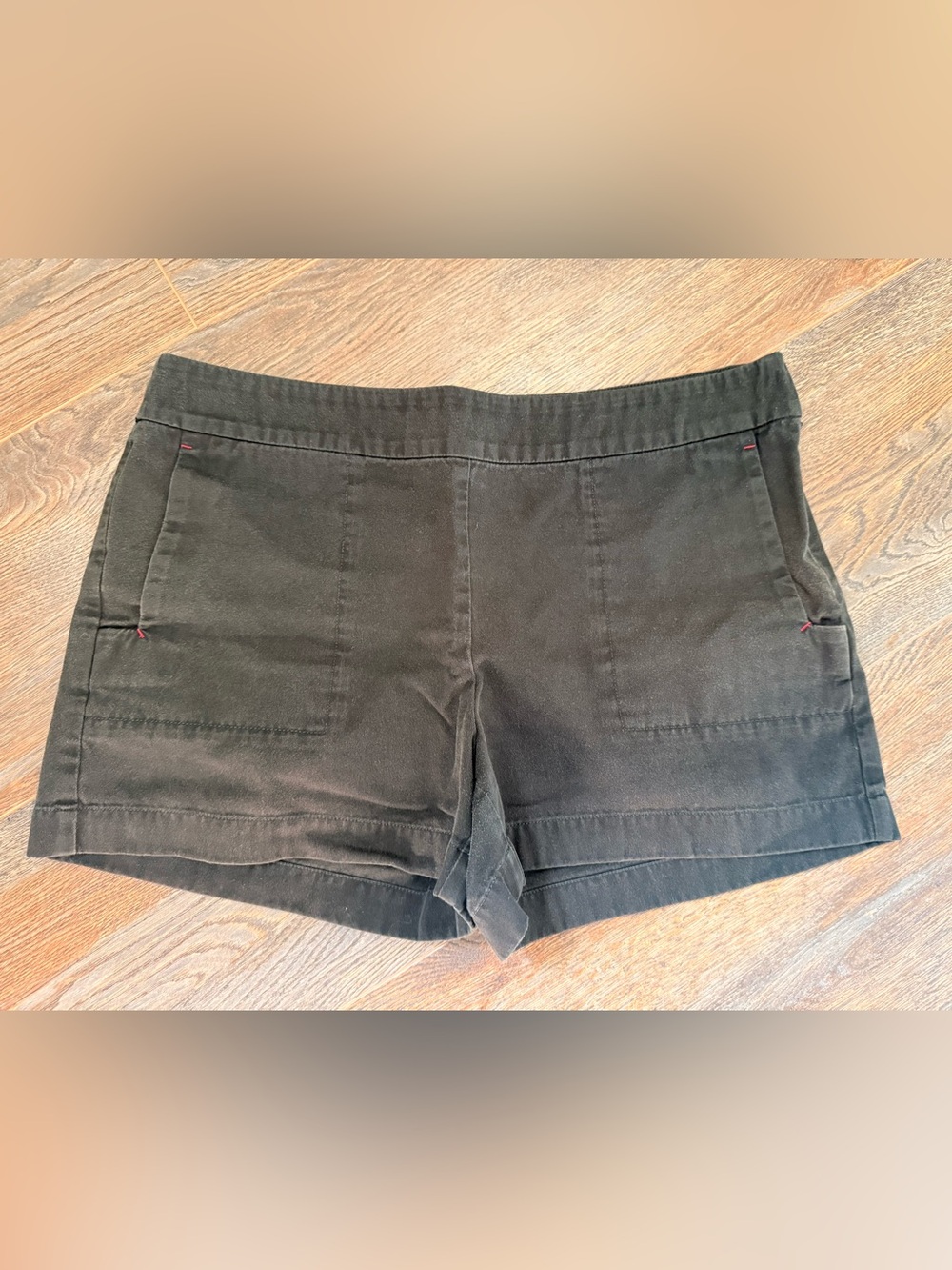 LOFT Black Cotton Shorts